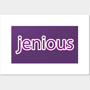 Jenious Posters and Art